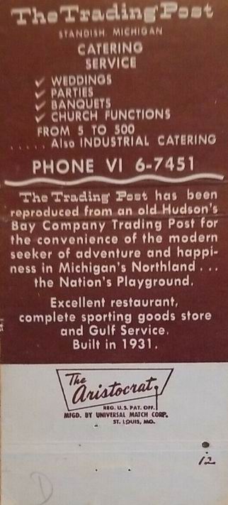 Trading Post Restaurant - Postcards And Promos